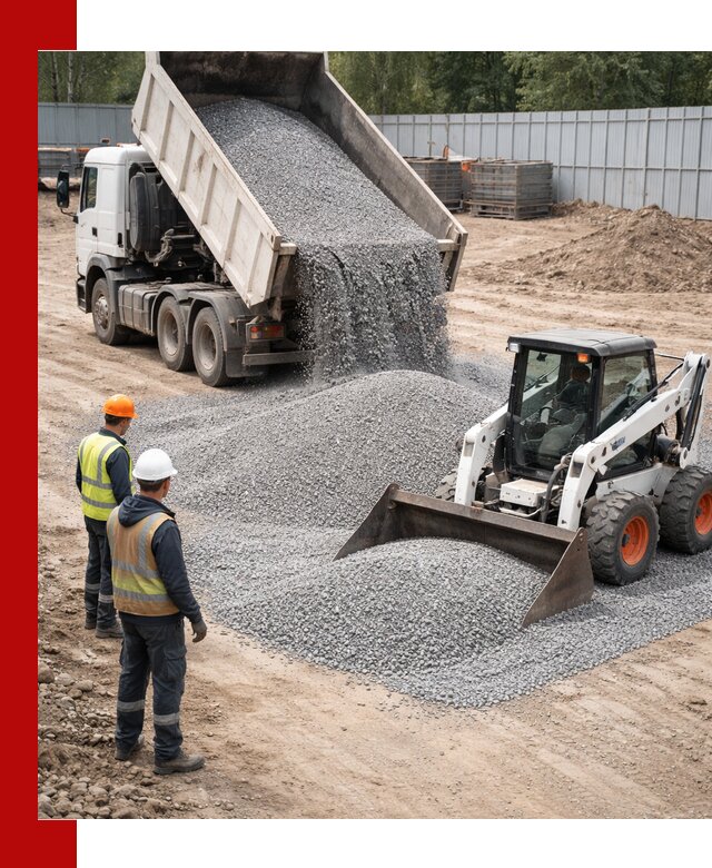 Доставка и продажа гранитного щебня фракции 0-5 в Бирске