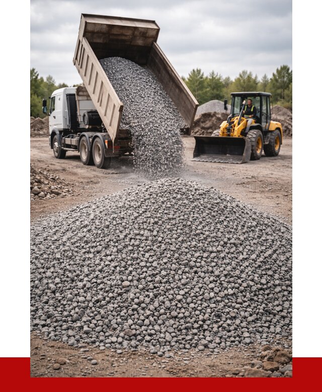 Гранитный щебень фракция 5-10 в Бирске от 3326 | ПРОНЕРУДБрк