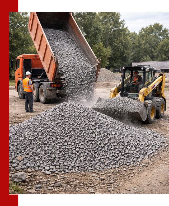 Купить гранитный щебень фракции 5–10 в Бирске с доставкой