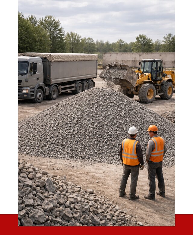 Гранитный щебень фракция 5-20 в Бирске от 4365 руб | ПРОНЕРУДБрк