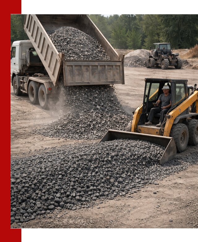 Гранитный щебень фракция 40-70 с доставкой в Бирске