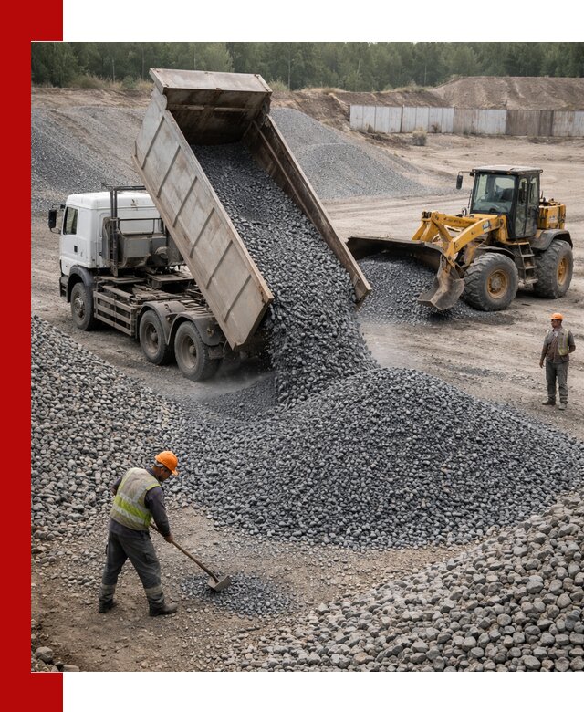 Щебень габбро-диабаз фр. 5-20 с доставкой в Бирске