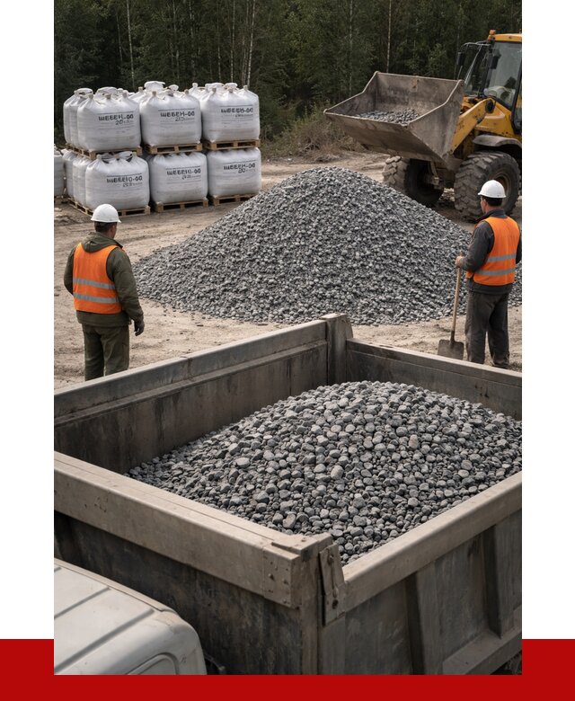 Щебень габбро диабаз 20-40 в Бирске от 3534 руб. | ПРОНЕРУДБрк