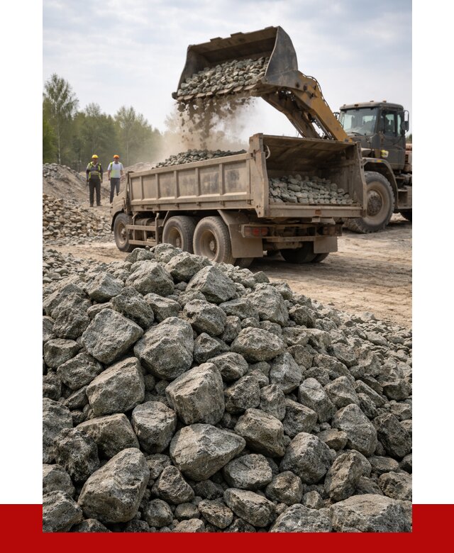 Щебень габбро диабаз фракция 70-150 в Бирске от 2910 р.|ПРОНЕРУДБрк