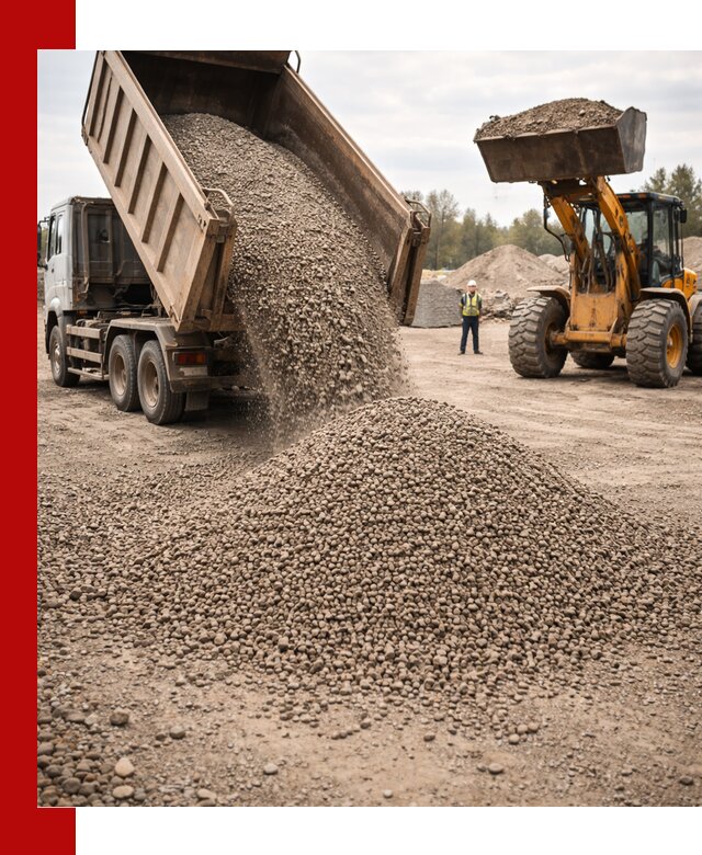 Гравийный щебень фракция 3–10 с доставкой в Бирске