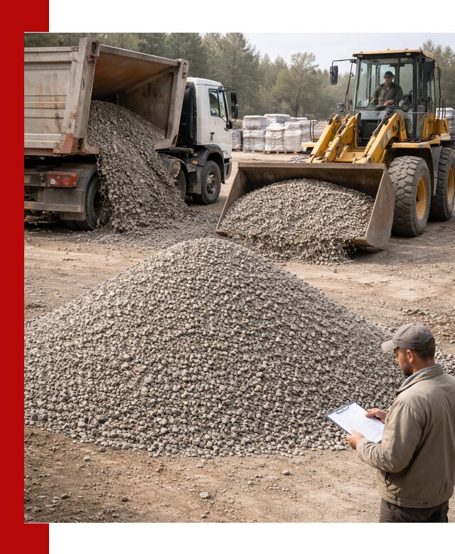 Гравийный щебень фракция 5–10 с доставкой в Бирске