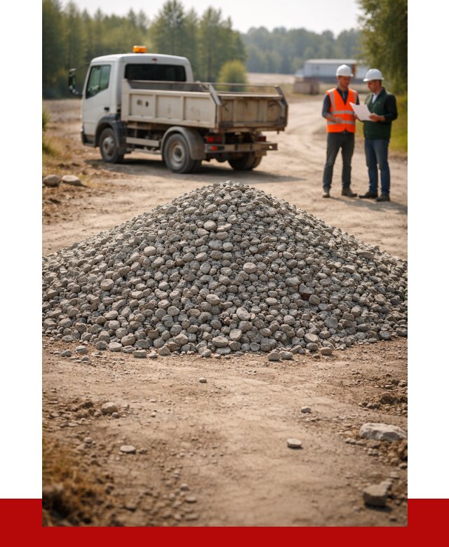 Гравийный щебень фракция 20-40 в Бирске от 1247 р. | ПРОНЕРУДБрк