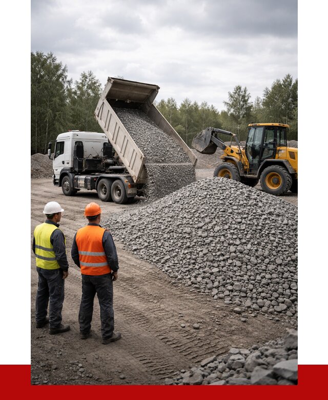 Гравийный щебень фракция 40-70 в Бирске от 9874р | ПРОНЕРУДБрк