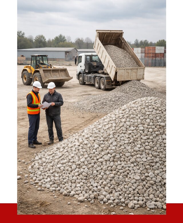 Известняковый щебень в Бирске от 1455 р. доставка | ПРОНЕРУДБрк