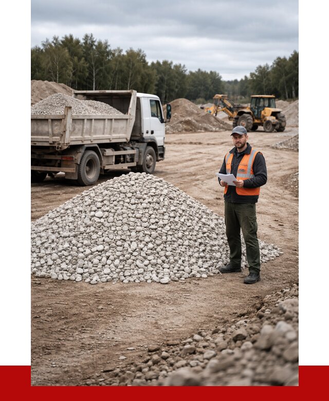 Доломитовый щебень в Бирске купить от 2287 р., ПРОНЕРУДБрк