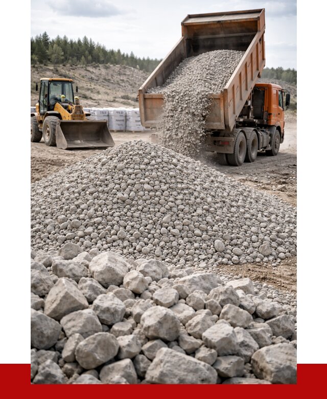Доломитовый щебень фр. 20-40 в Бирске от 4365 р. | ПРОНЕРУДБрк