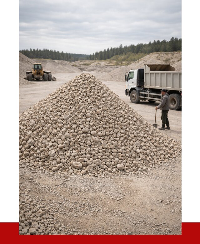 Доломитовый щебень фракция 40-70 в Бирске от 2910 | ПРОНЕРУДБрк