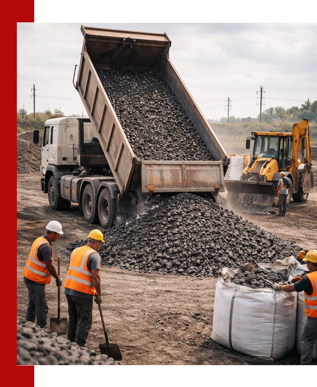 Шлаковый щебень фракция 40-70 с доставкой в Бирске