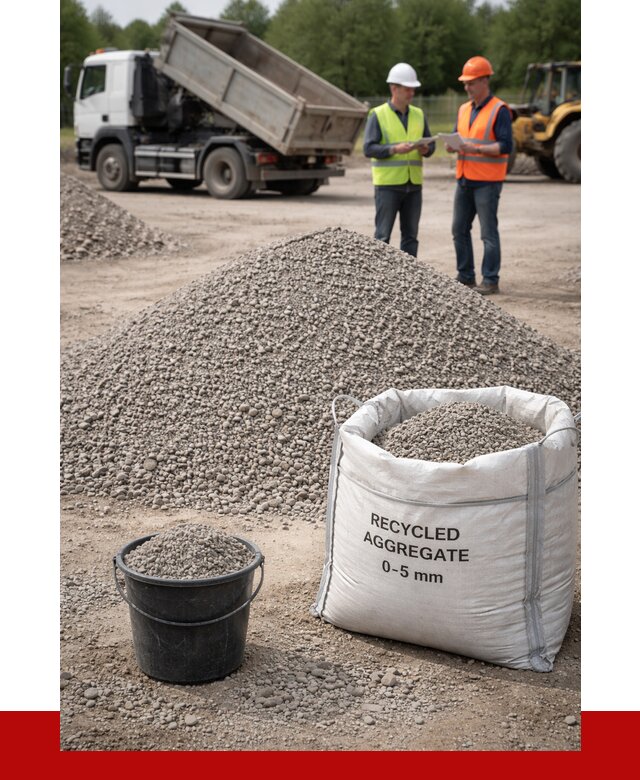 Вторичный щебень фракция 0-5 в Бирске от 1663 р. ПРОНЕРУДБрк