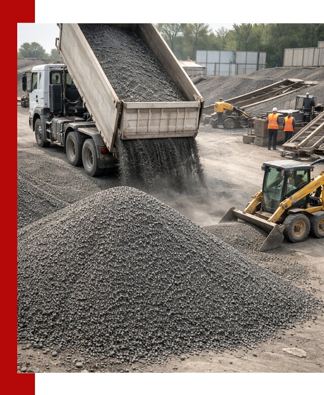 Вторичный щебень фракция 0–5 с доставкой в Бирске
