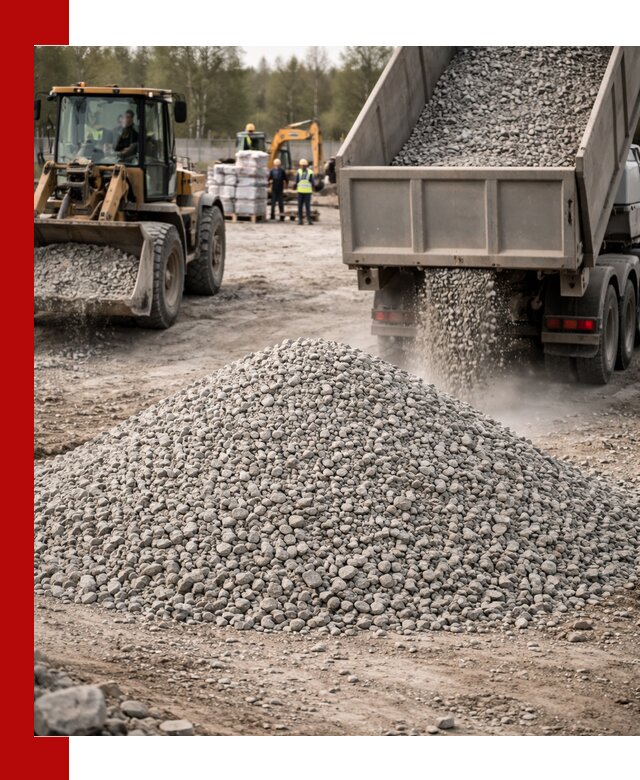 Вторичный щебень фракции 5-20 в Бирске — доставка и продажа крупнотоннажно