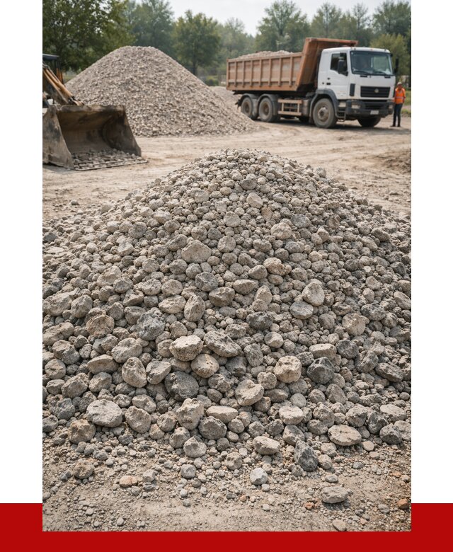 Вторичный щебень фракция 20-40 в Бирске от 2287 р ПРОНЕРУДБрк