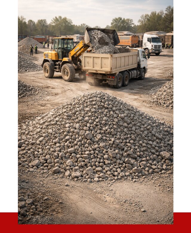 Вторичный щебень фракция 40-70 в Бирске от 1809 р, ПРОНЕРУДБрк