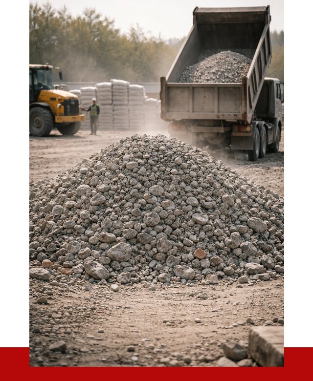 Вторичный щебень фракция 70-150 в Бирске от 1455 р. | ПРОНЕРУДБрк