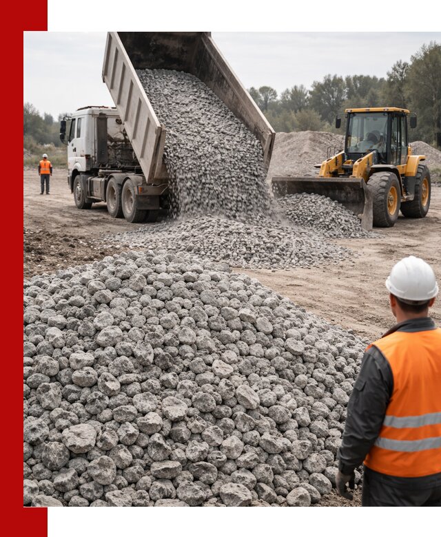 Доставка бетонного щебня фракции 20-40 в Бирске