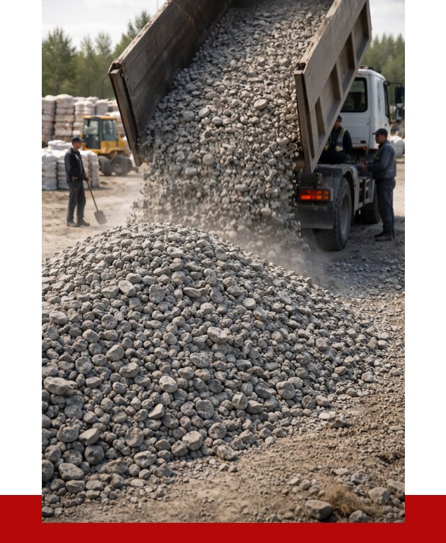 Бетонный щебень фракция 40-70 в Бирске от 1871 р. ПРОНЕРУДБрк