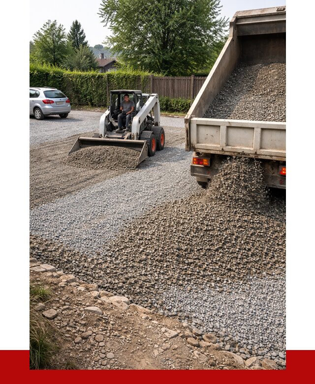 Щебень для парковки в Бирске с доставкой от 1247 р.| ПРОНЕРУДБрк