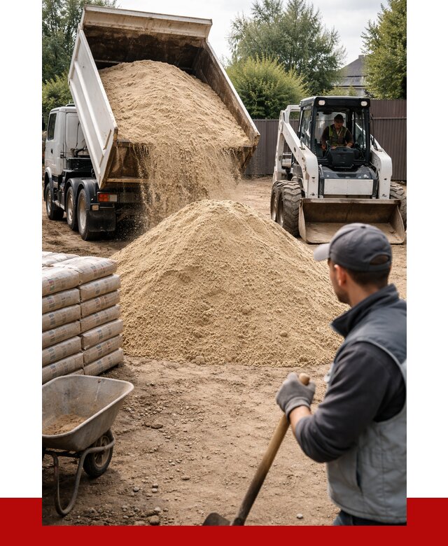 Мытый речной песок с доставкой в Бирске от 1507 р. | ПРОНЕРУДБрк