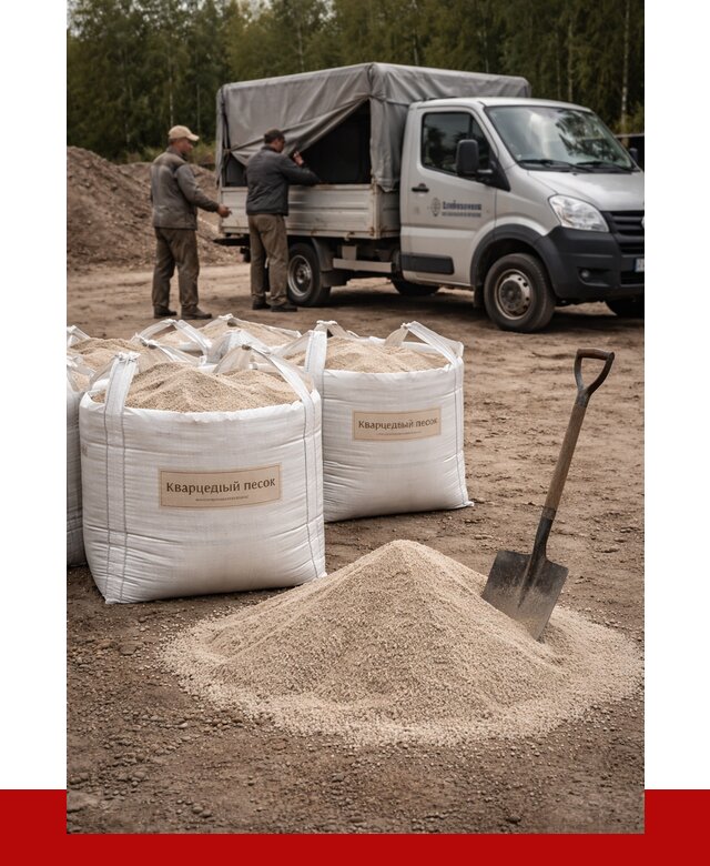 Кварцевый песок для пескоструя в Бирске от 4677 р. | ПРОНЕРУДБрк
