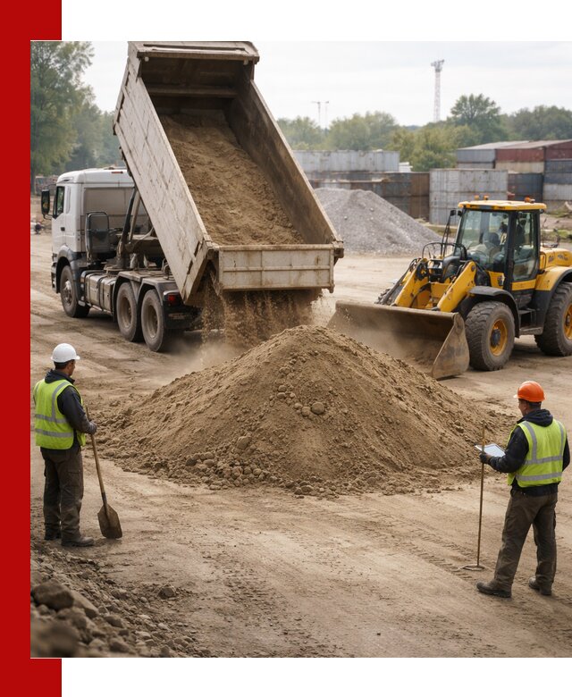 Доставка и продажа пескогрунта оптом и в розницу в Бирске