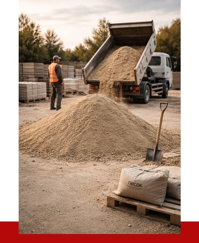 Купить сухой песок в Бирске с доставкой от 2495 р. | ПРОНЕРУДБрк