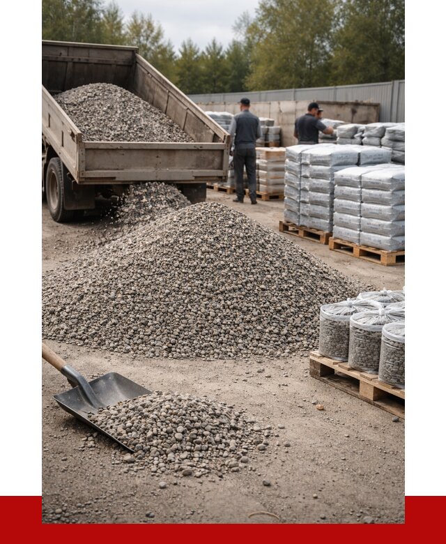 Гравий фракция 5-20 в Бирске купить от 2391 р. ПРОНЕРУДБрк
