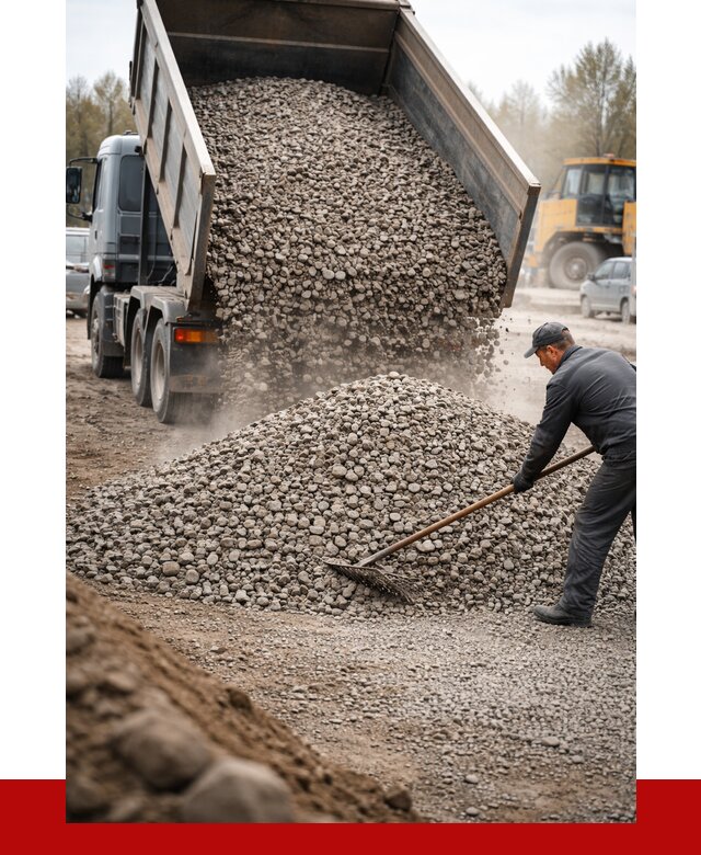 Гравий фракция 20-40 в Бирске от 2599 р. доставка | ПРОНЕРУДБрк