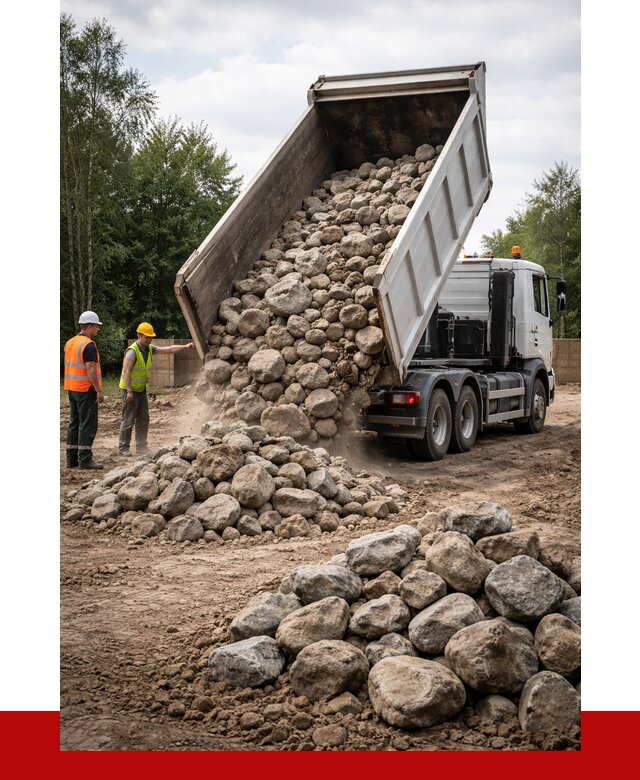 Купить булыжник в Бирске с доставкой от 4677 р. за куб | ПРОНЕРУДБрк