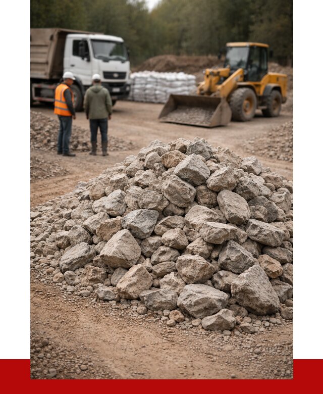 Купить бутовый камень с доставкой в Бирске от 2391 р. | ПРОНЕРУДБрк