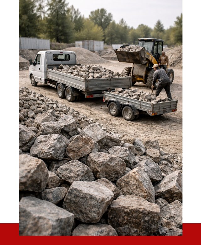 Купить бутовый камень гранитный в Бирске от 2910 р. | ПРОНЕРУДБрк