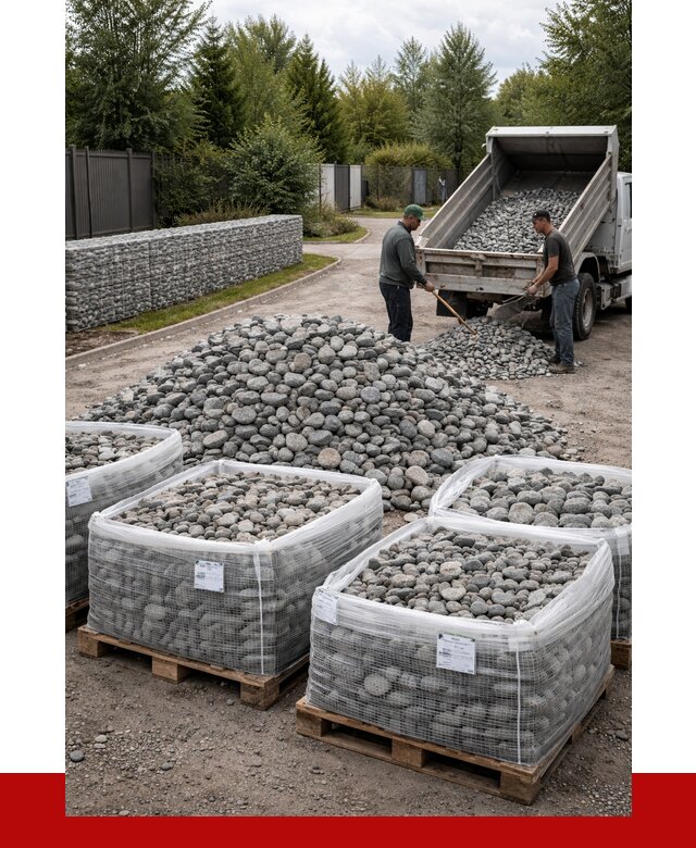 Камень для габионов в Бирске от 4365 р. за куб | ПРОНЕРУДБрк