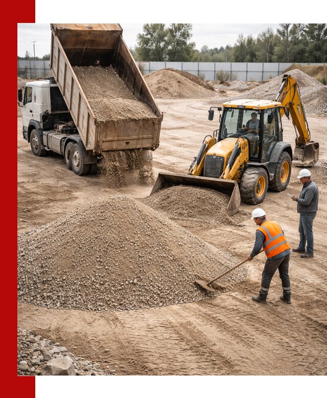 Поставка и доставка ПГС С4 в мешках и самосвалах в Бирске