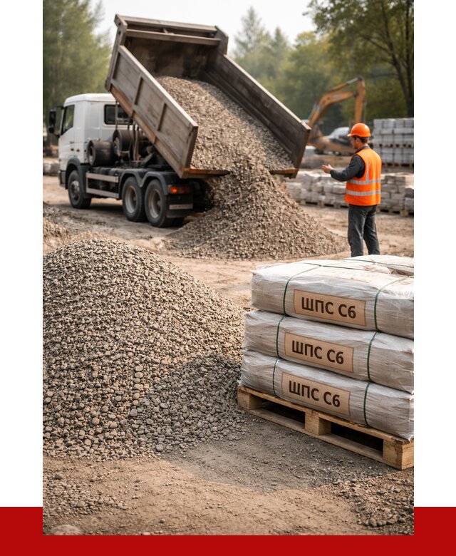 ЩПС С6 в Бирске с доставкой от 2287 р. за куб | ПРОНЕРУДБрк