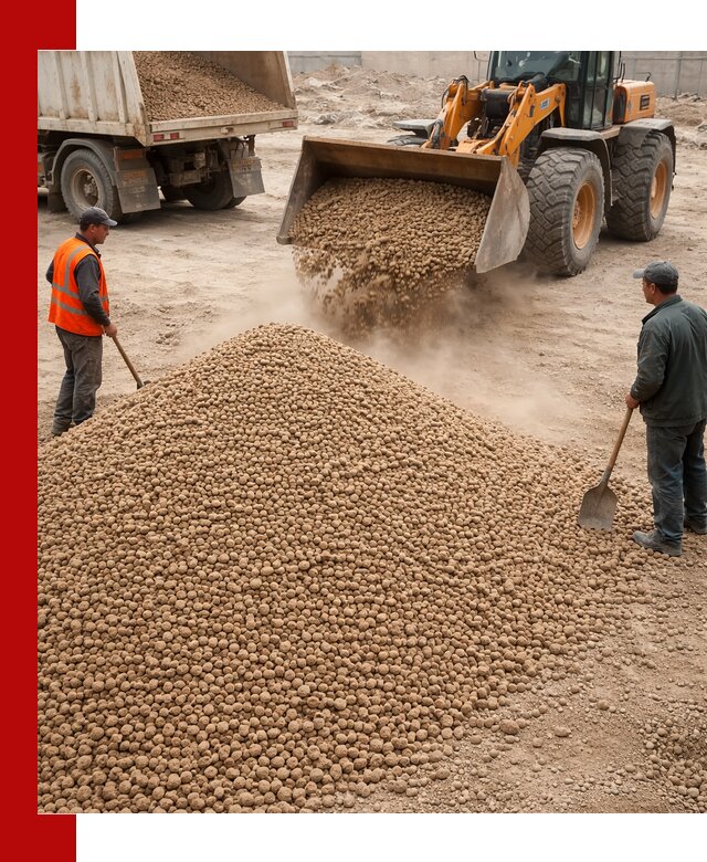 Керамзит фракция 10-20 с доставкой в Бирске