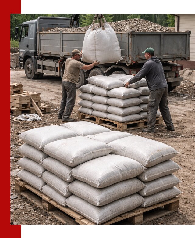 Керамзит в мешках с доставкой в Бирске от компании-поставщика