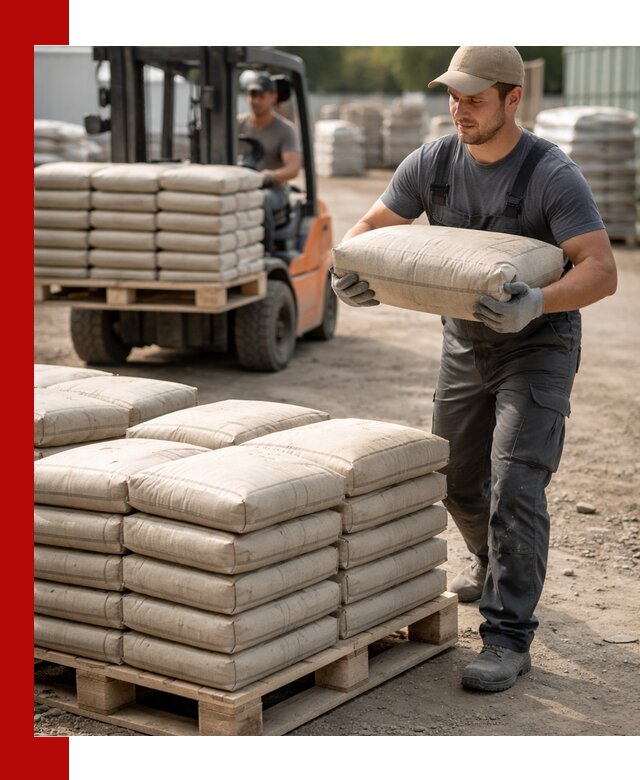 Доставка цемента в мешках оптом и в розницу в Бирске