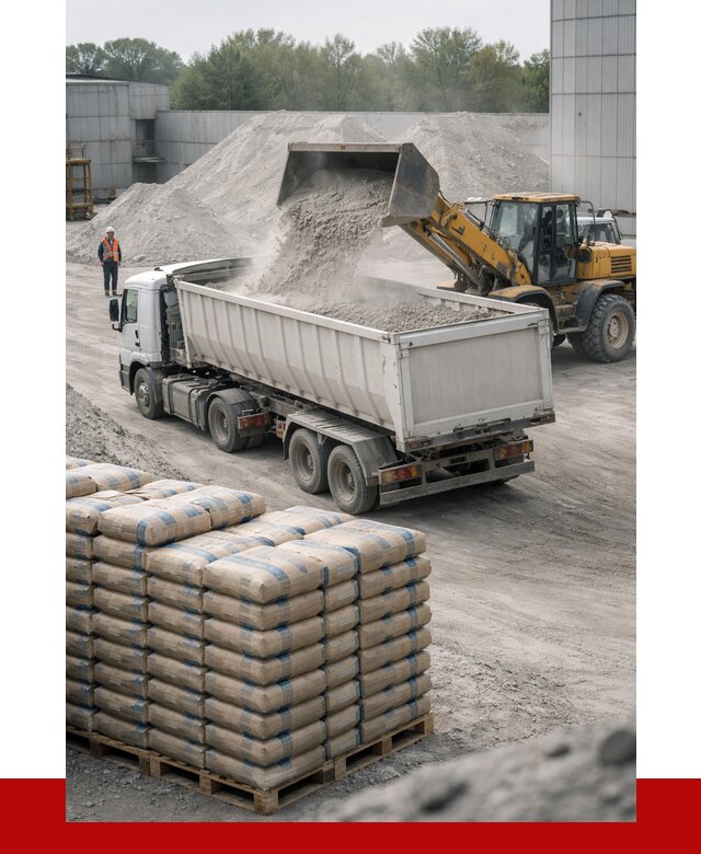 Купить цемент навалом в Бирске от 5717 р. с доставкой | ПРОНЕРУДБрк