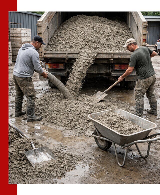 Цементно-песчаная смесь М150 доставка в Бирске