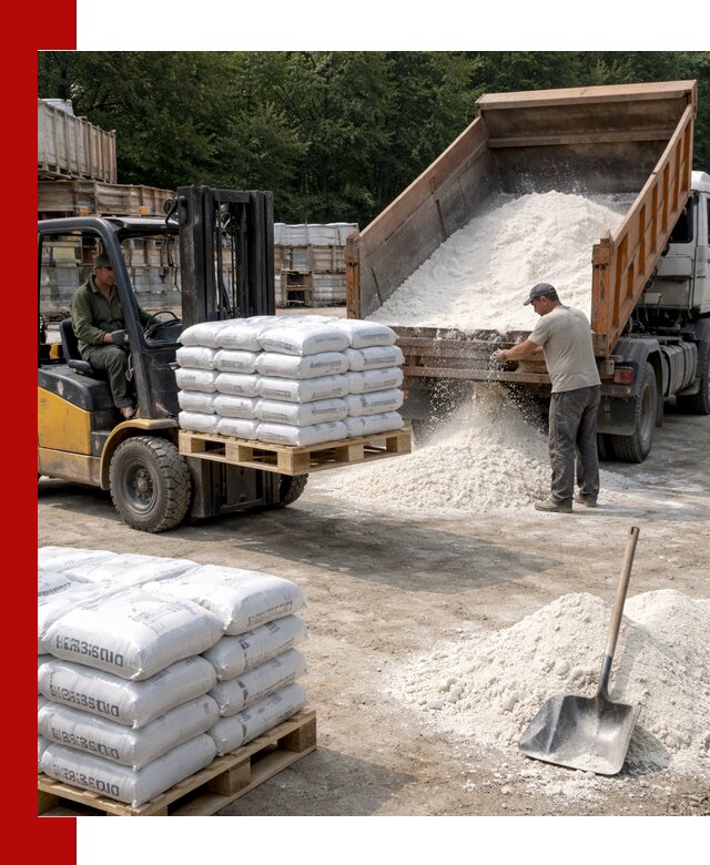 Доставка строительной извести оптом и в розницу в Бирске