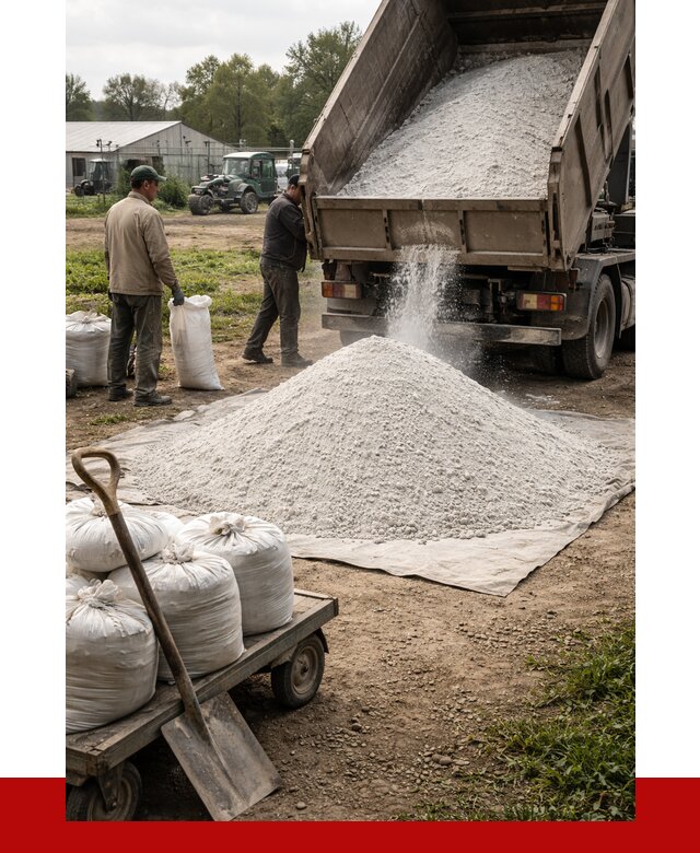 Купить известняковая мука в Бирске от 4365 р. за куб | ПРОНЕРУДБрк