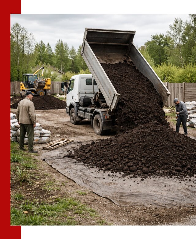 Доставка качественного почвогрунта в Бирске оптом и в розницу