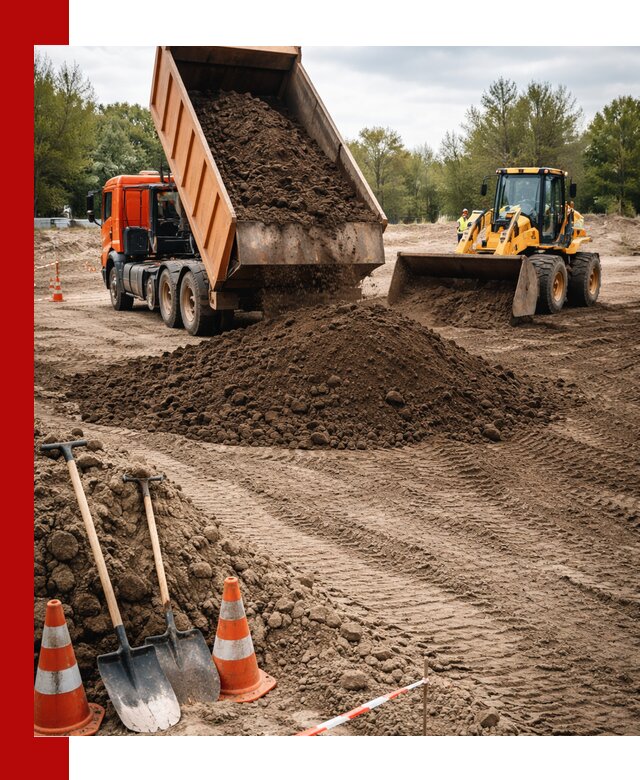 Поставка и доставка планировочного грунта в Бирске