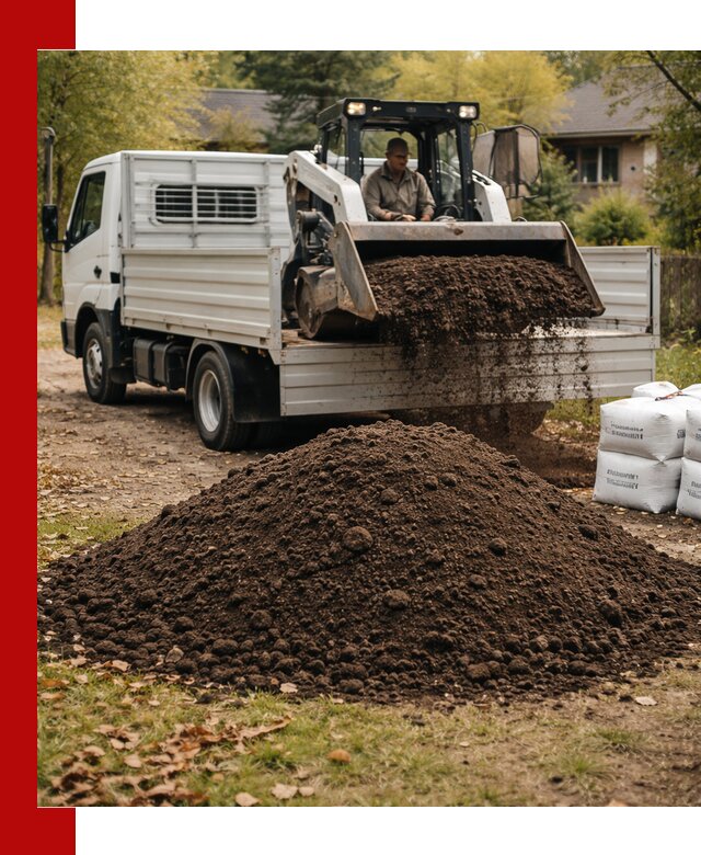 Доставка садовой земли в больших объёмах в Бирске
