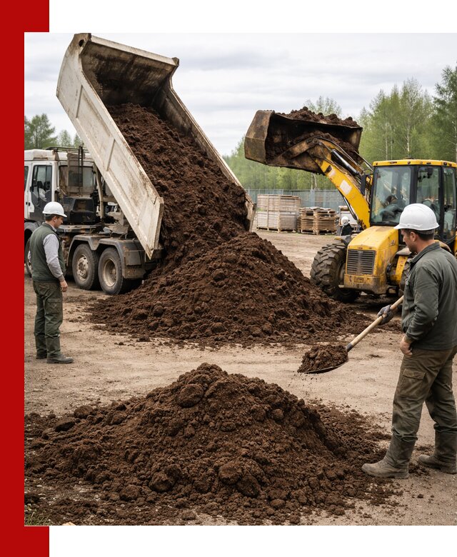 Доставка торфа оптом и в мешках в Бирске