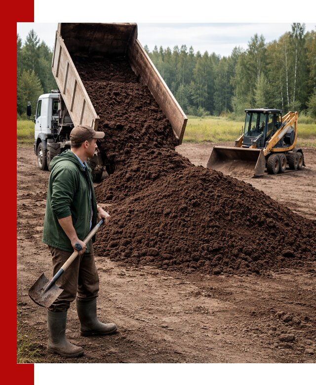 Купить верховой торф с доставкой в Бирске для садоводства и растений